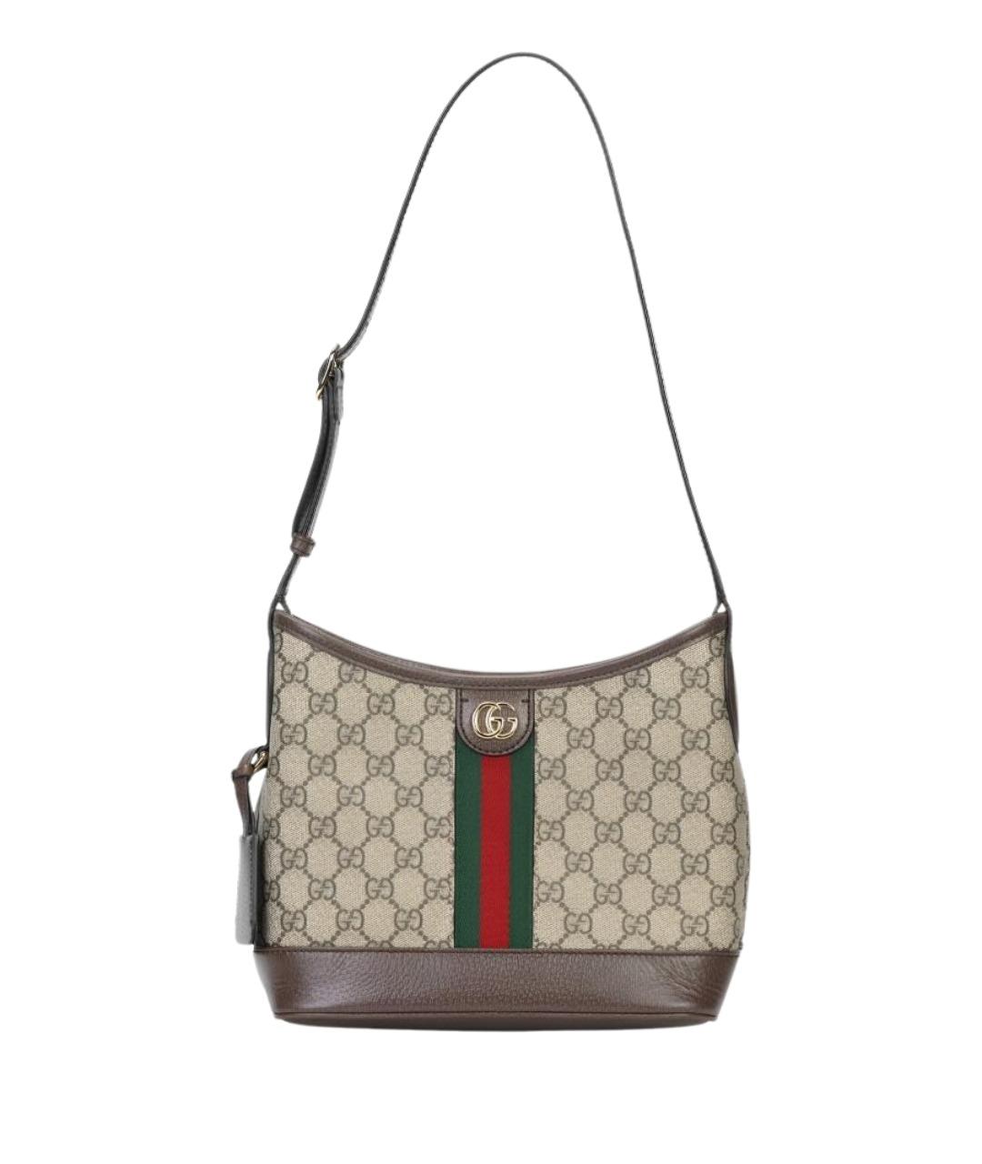 GUCCI Бежевая сумка через плечо, фото 1