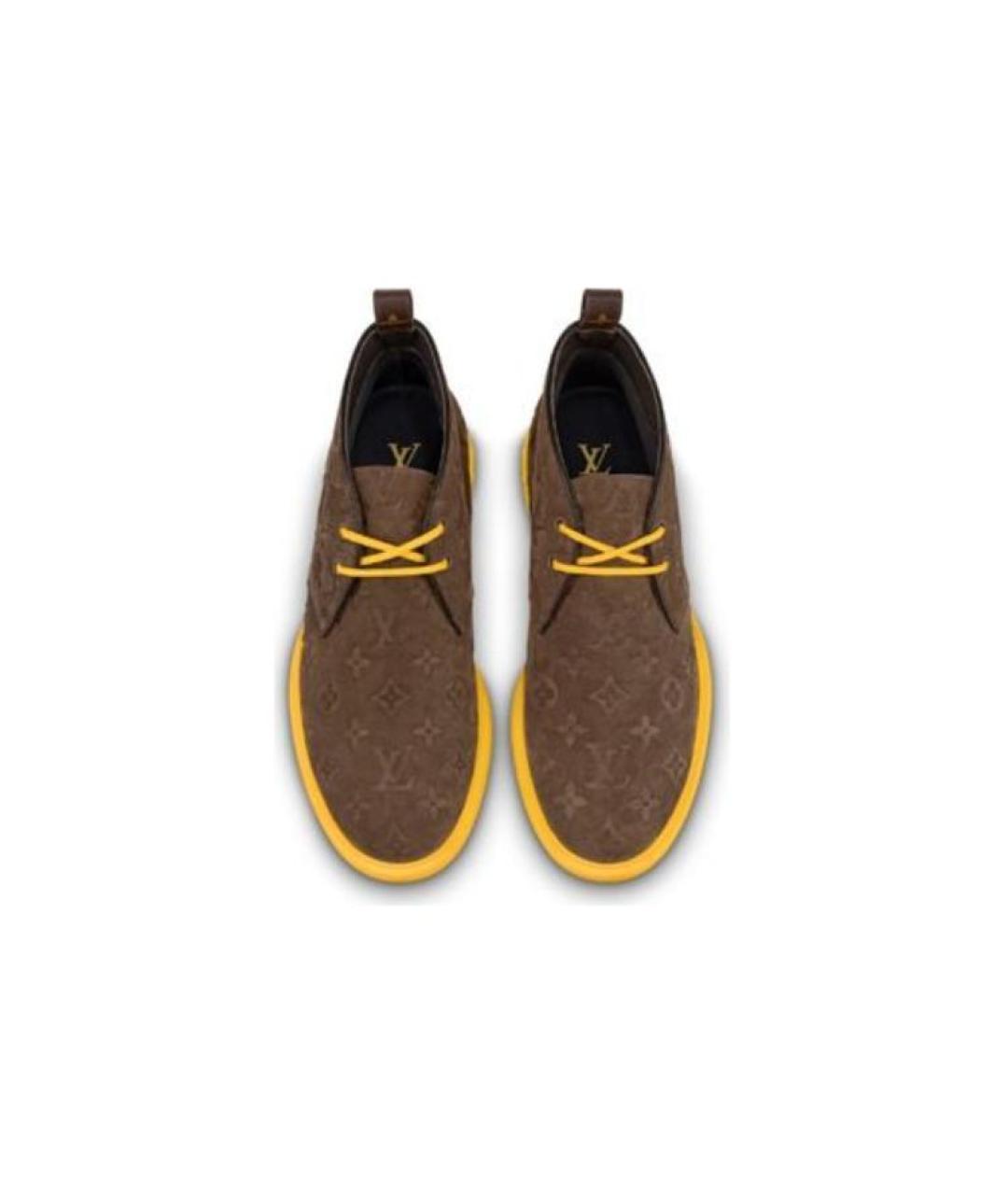 LOUIS VUITTON Кожаные низкие ботинки, фото 3