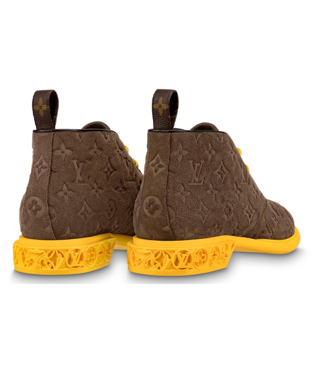 LOUIS VUITTON Кожаные низкие ботинки, фото 5