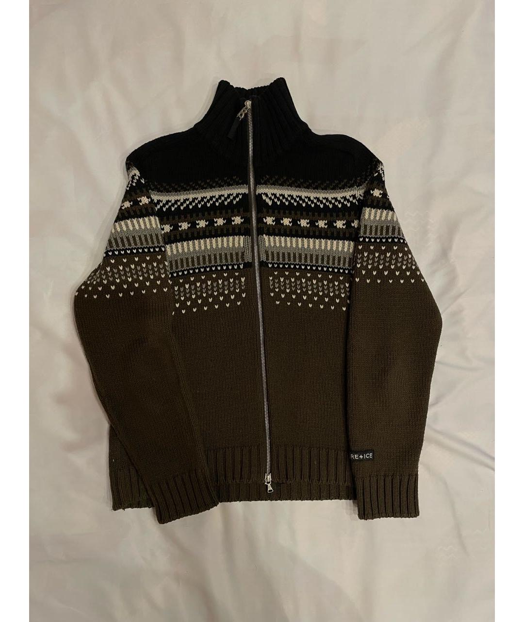 BOGNER Коричневый шерстяной джемпер / свитер, фото 4