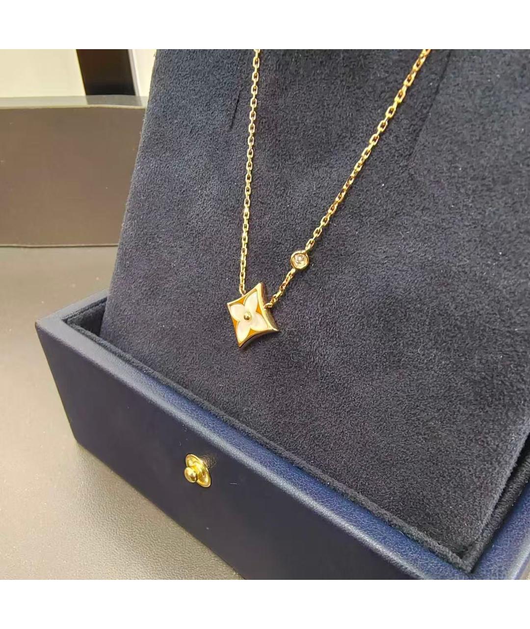 LOUIS VUITTON Золотая подвеска из розового золота, фото 5