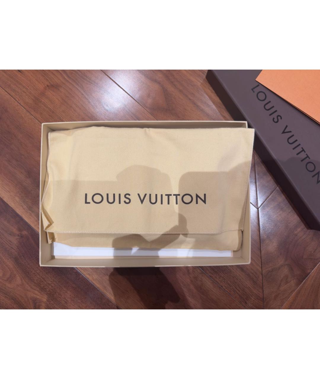 LOUIS VUITTON Коричневый кошелек, фото 8