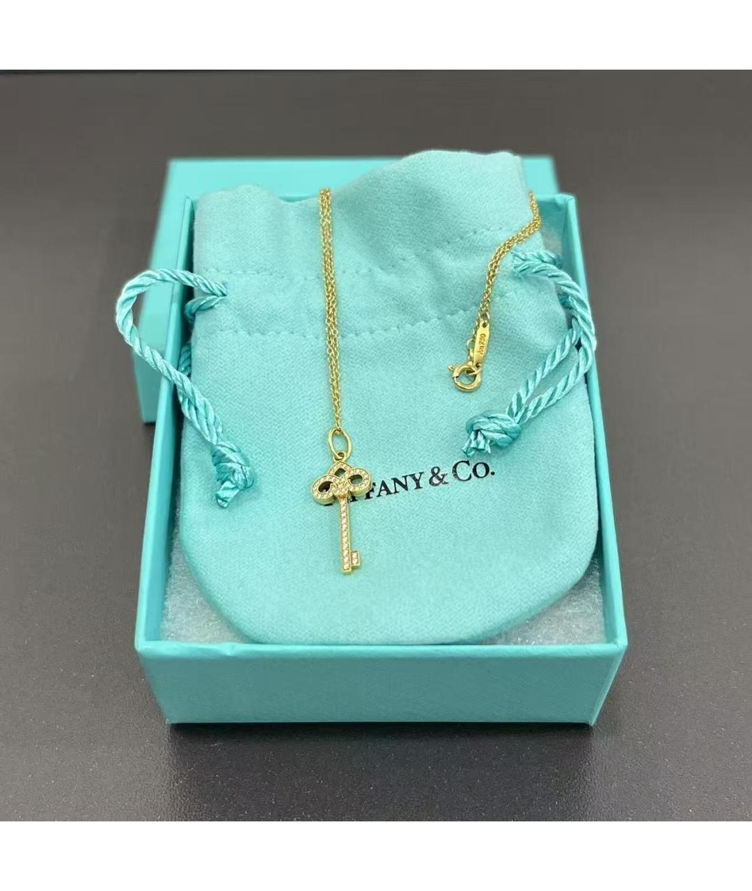 TIFFANY&CO Золотая подвеска из желтого золота, фото 2