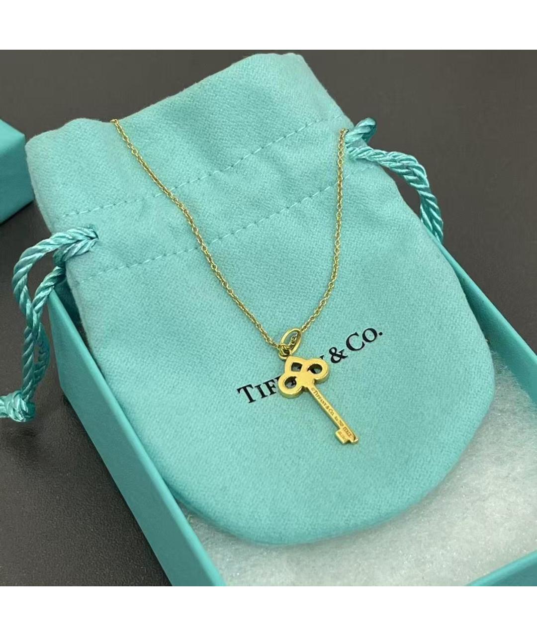 TIFFANY&CO Золотая подвеска из желтого золота, фото 4