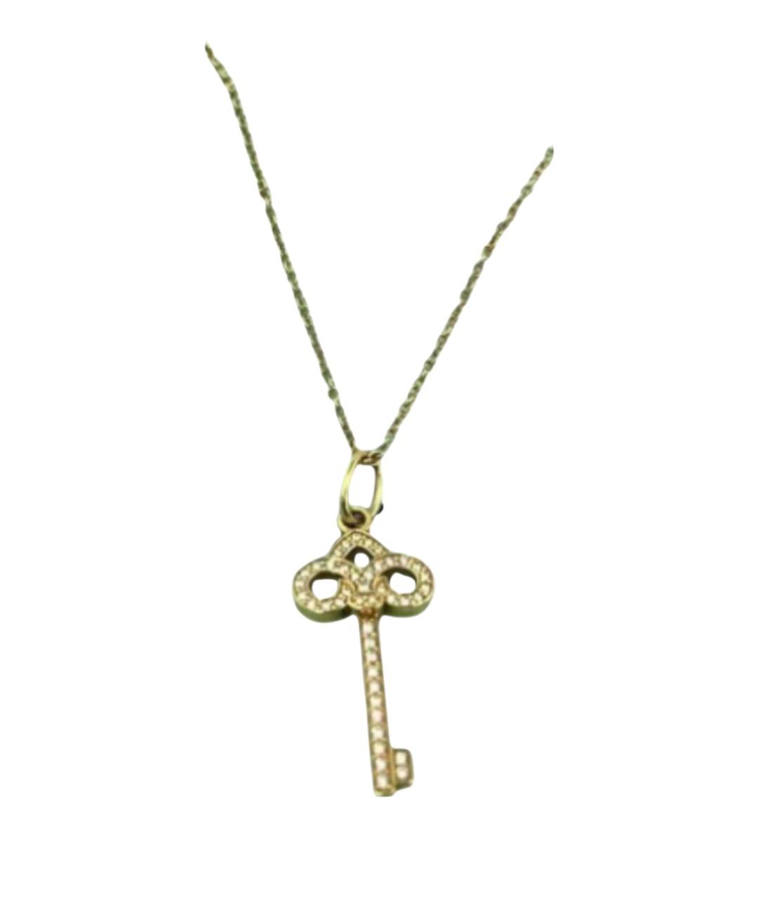 TIFFANY&CO Золотая подвеска из желтого золота, фото 1