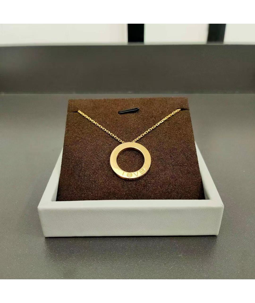 CARTIER Золотая подвеска из розового золота, фото 2