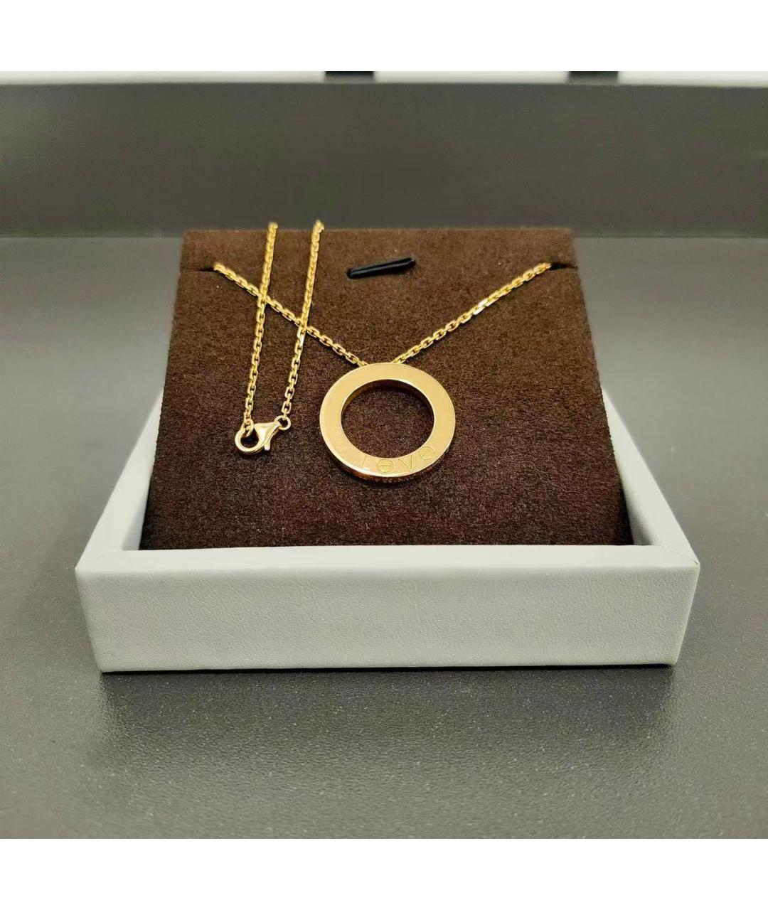 CARTIER Золотая подвеска из розового золота, фото 4