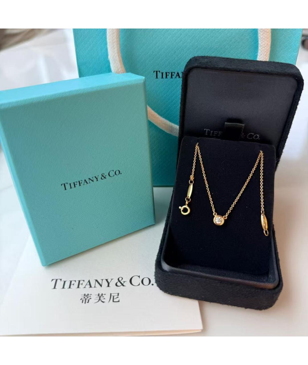 TIFFANY&CO Золотая подвеска, фото 2
