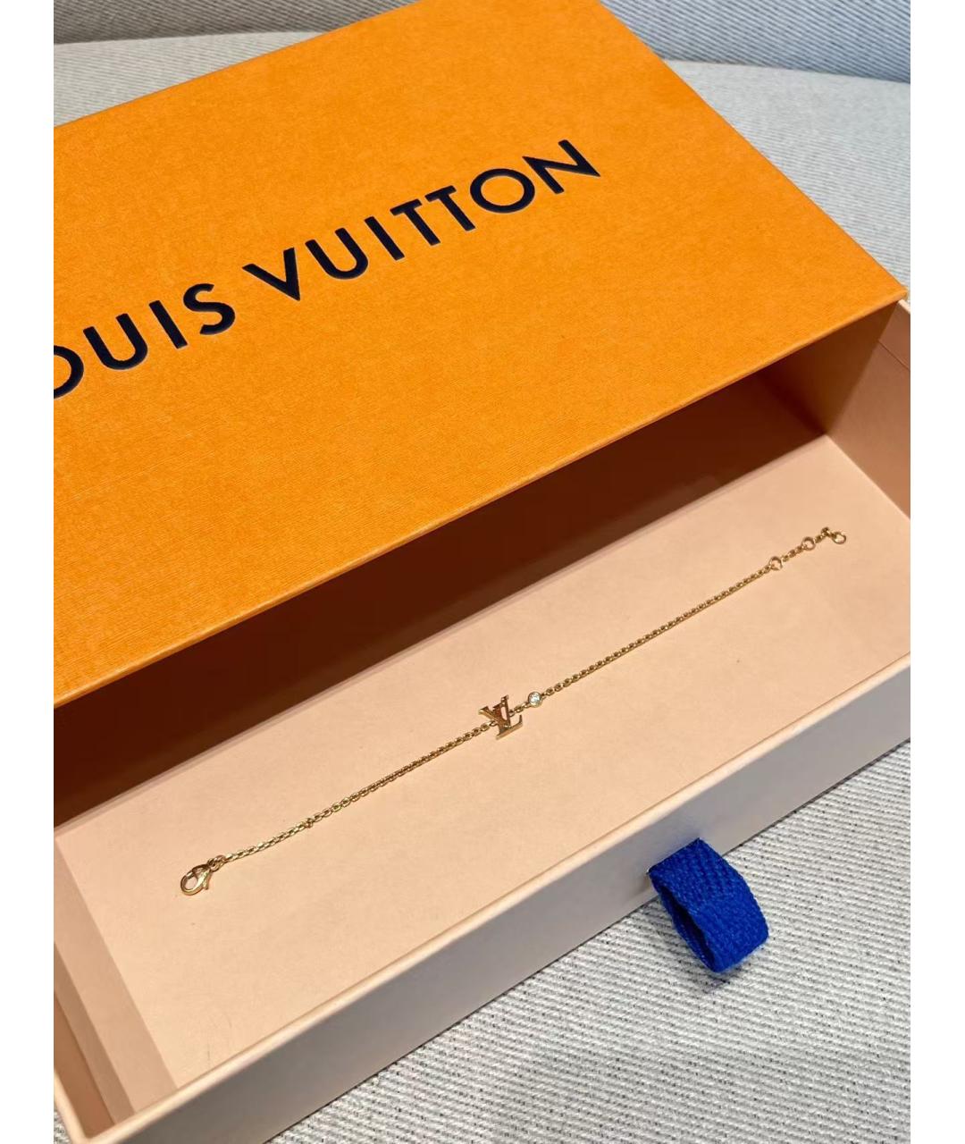 LOUIS VUITTON Золотой браслет, фото 3