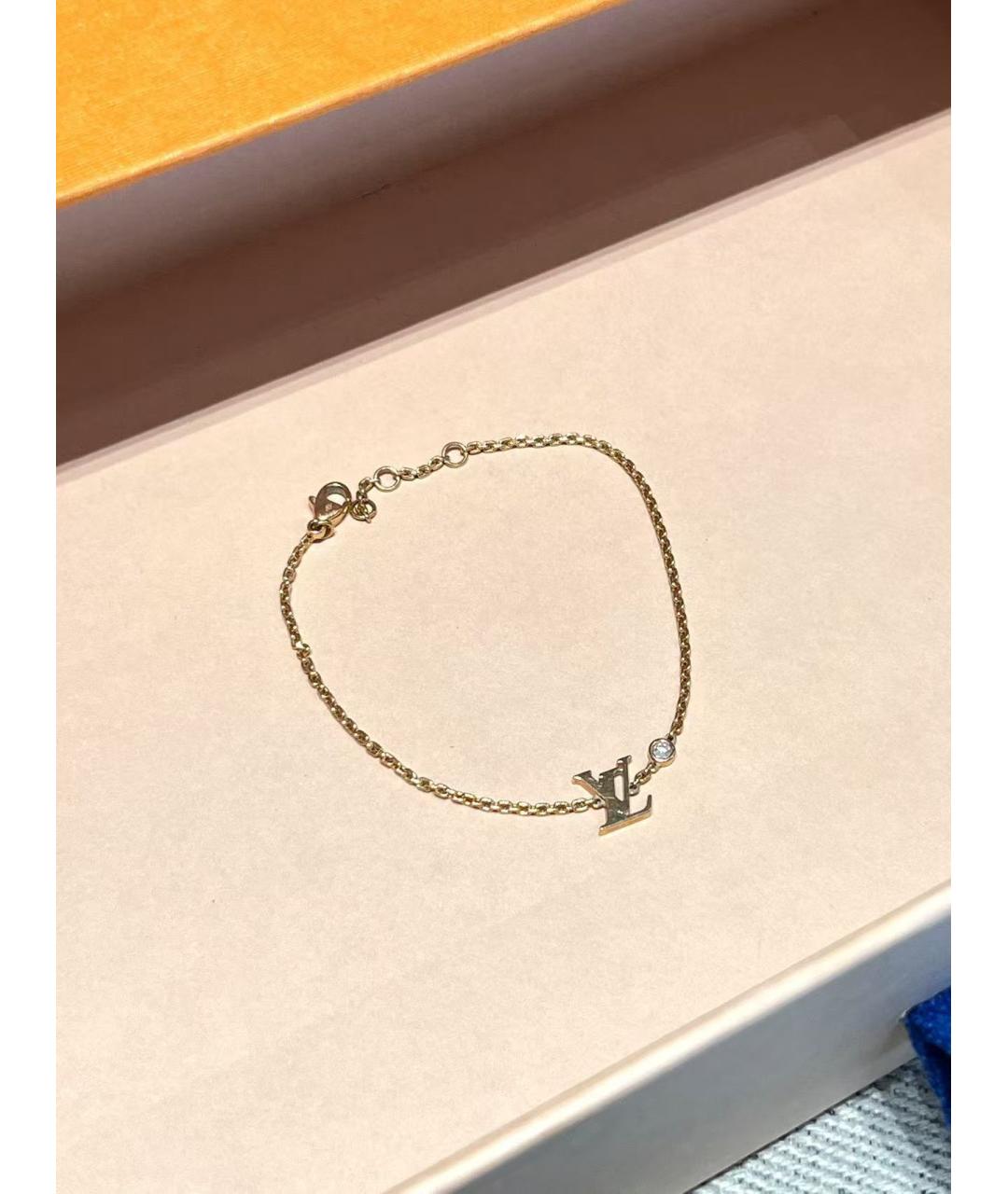 LOUIS VUITTON Золотой браслет, фото 2