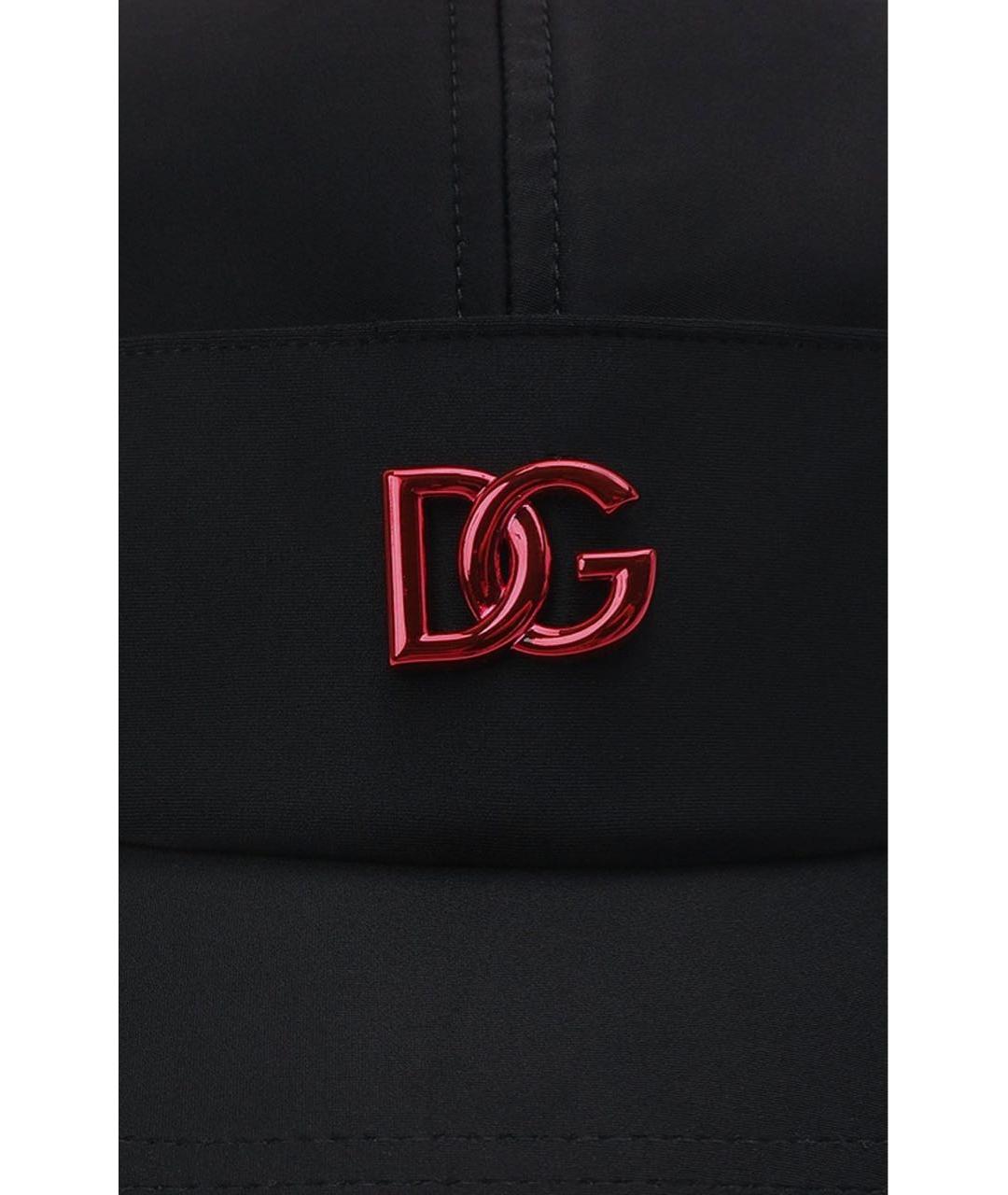 DOLCE&GABBANA Черная кепка/бейсболка, фото 4