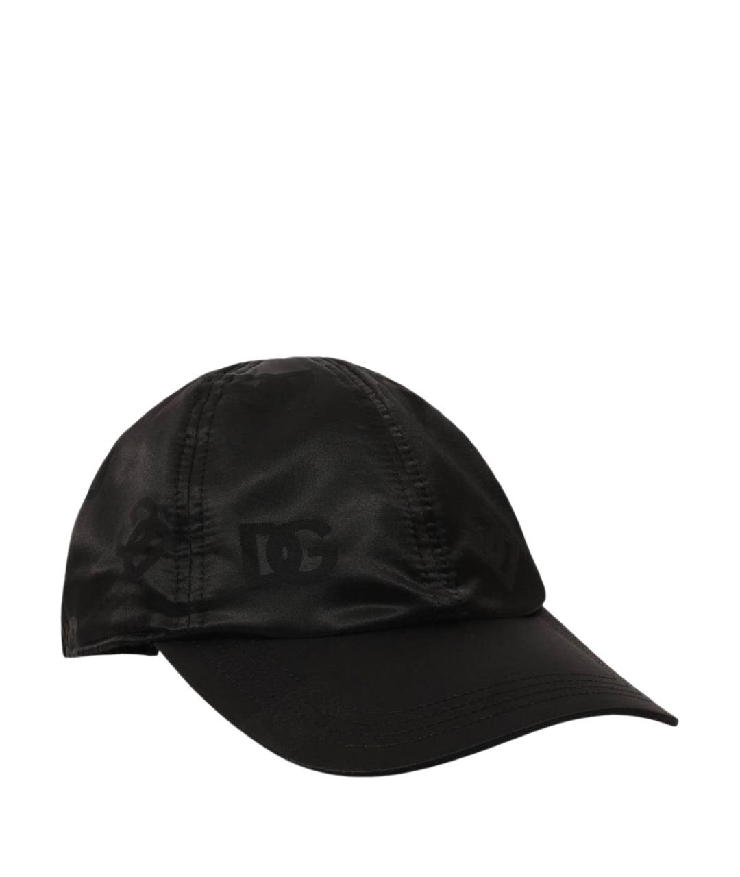 DOLCE&GABBANA Черная кепка/бейсболка, фото 1