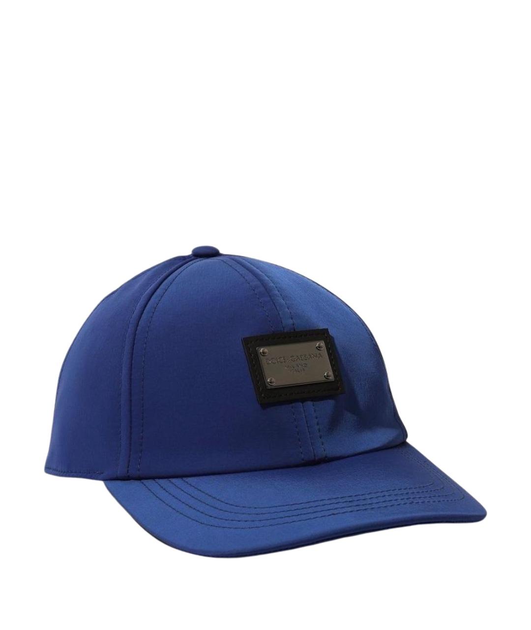 DOLCE&GABBANA Синяя кепка/бейсболка, фото 1