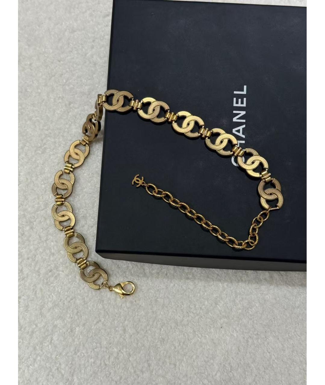 CHANEL Золотой браслет, фото 3