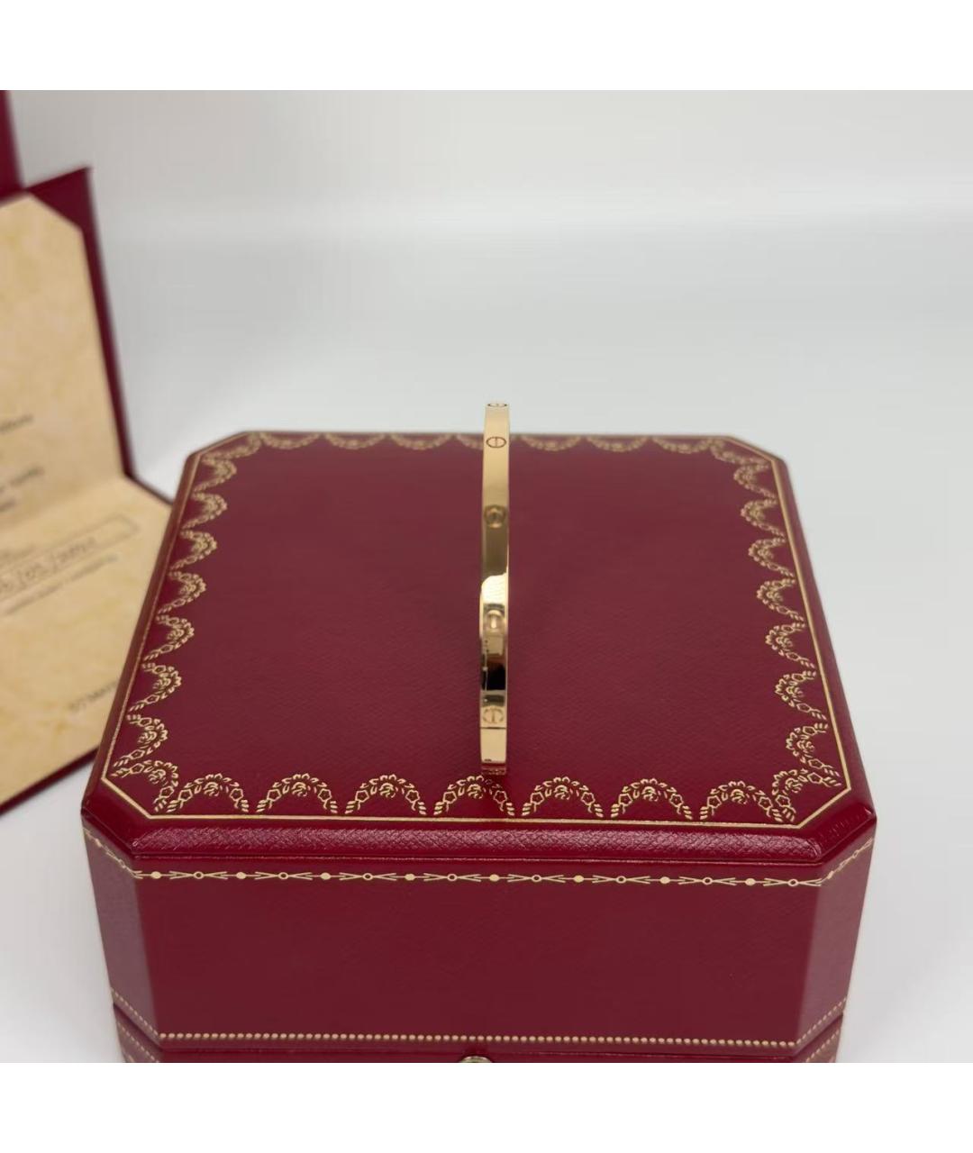 CARTIER Золотой браслет из розового золота, фото 4
