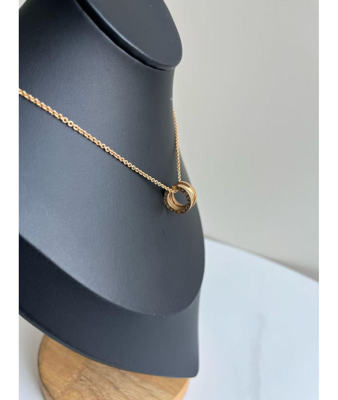 BVLGARI Золотая подвеска из розового золота, фото 3