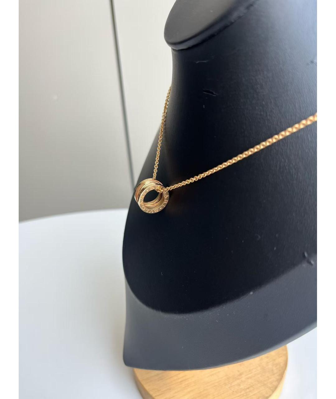 BVLGARI Золотая подвеска из розового золота, фото 4