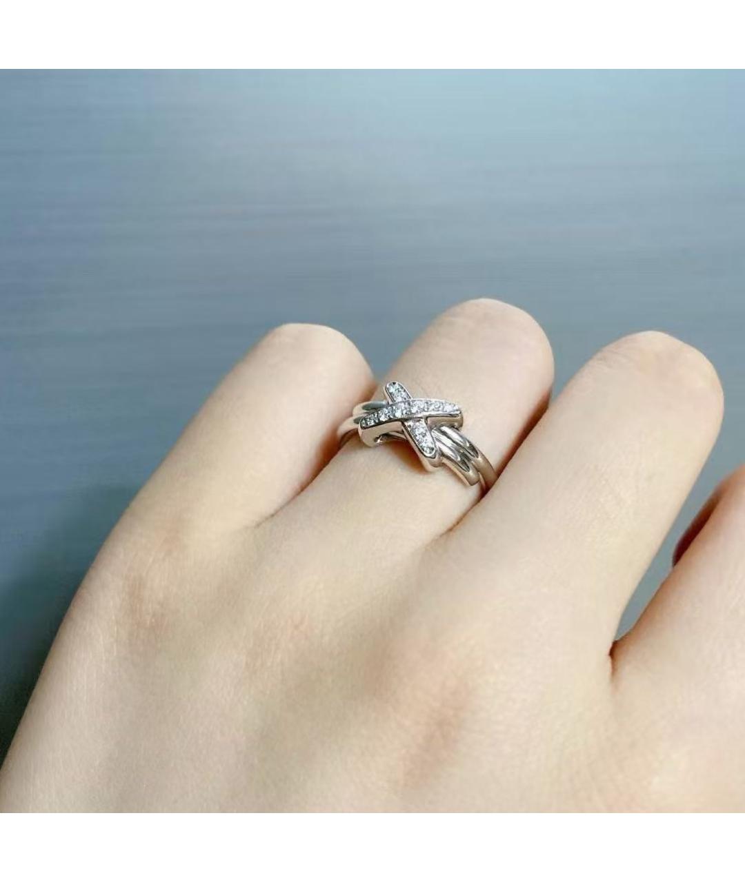 CHAUMET Серебряное кольцо из белого золота, фото 5