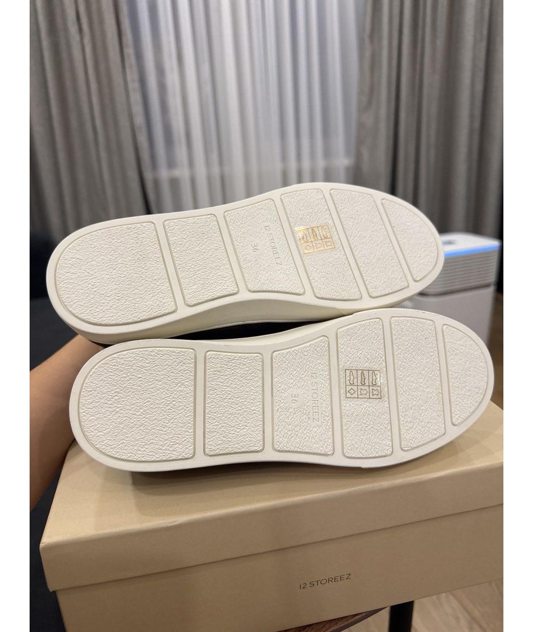 12 STOREEZ Коричневые замшевые лоферы, фото 5