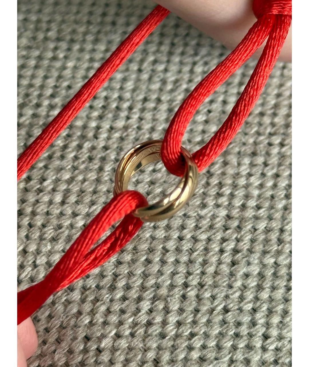 CARTIER Красный браслет из желтого золота, фото 5