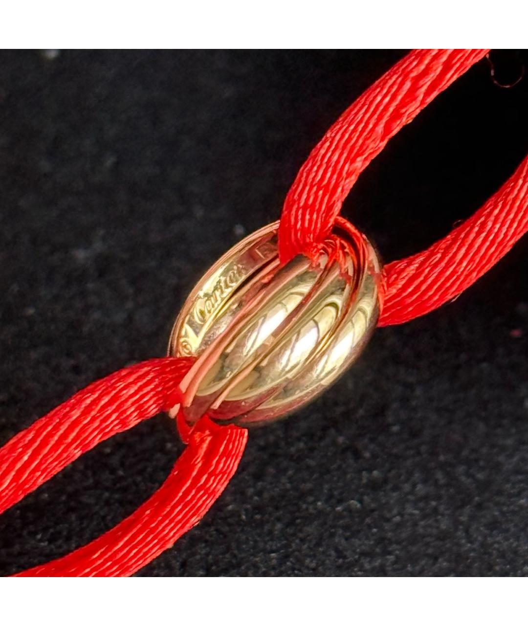CARTIER Красный браслет из желтого золота, фото 7