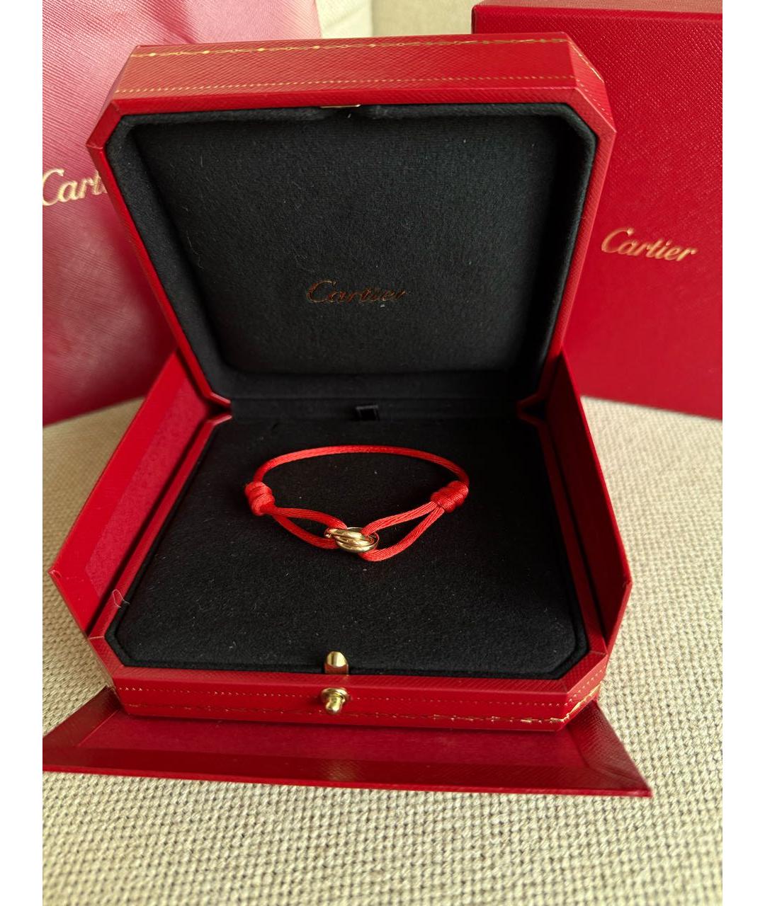 CARTIER Красный браслет из желтого золота, фото 3