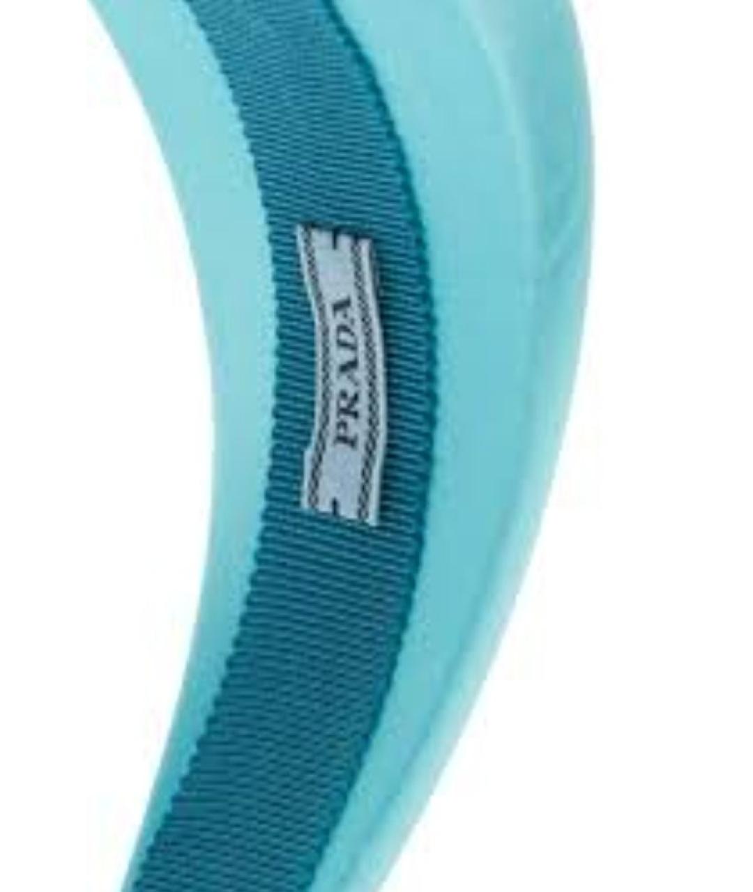 PRADA Голубой ободок, фото 2