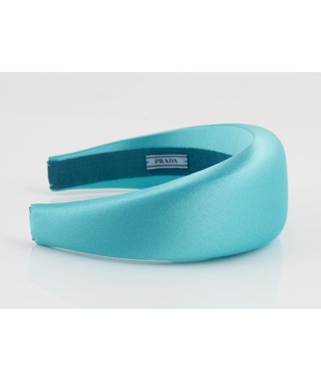 PRADA Голубой ободок, фото 3