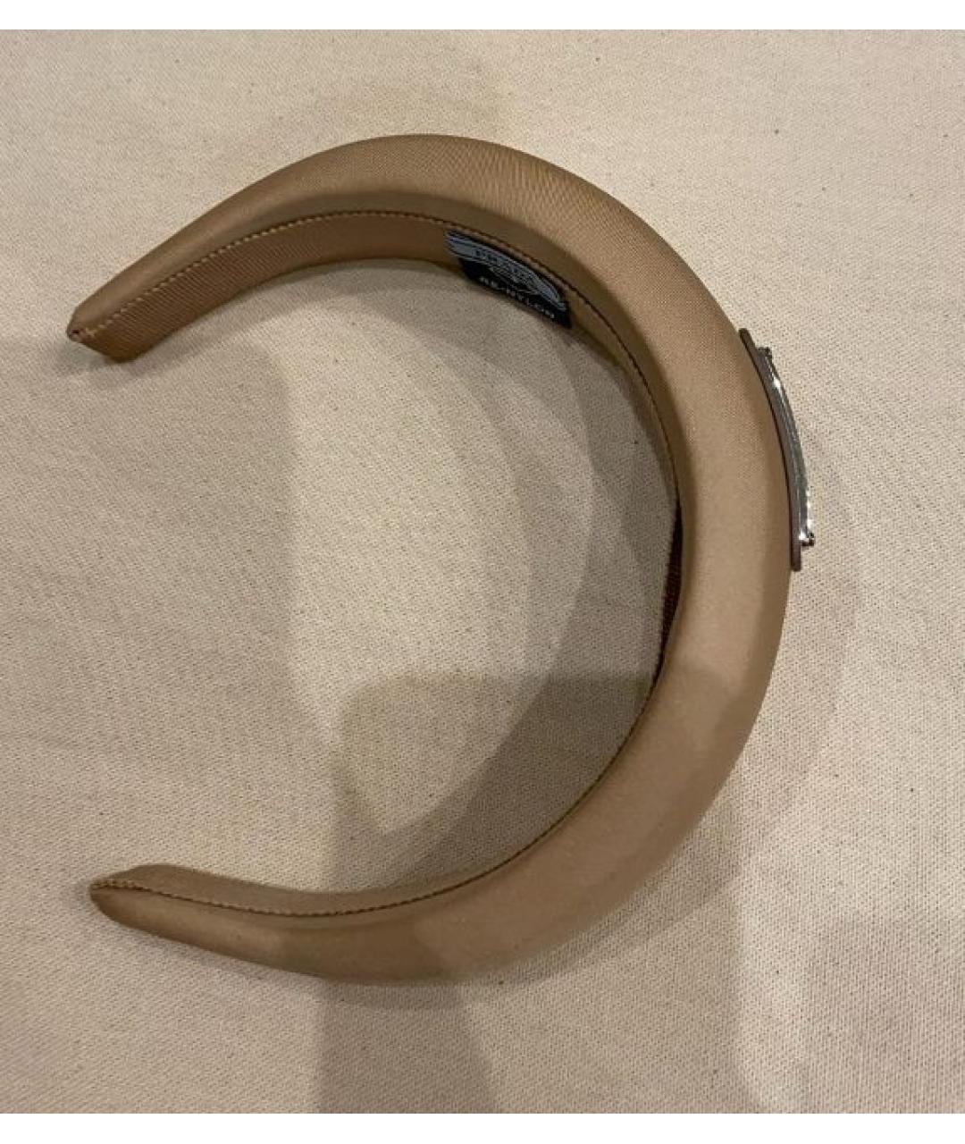 PRADA Бежевый ободок, фото 6