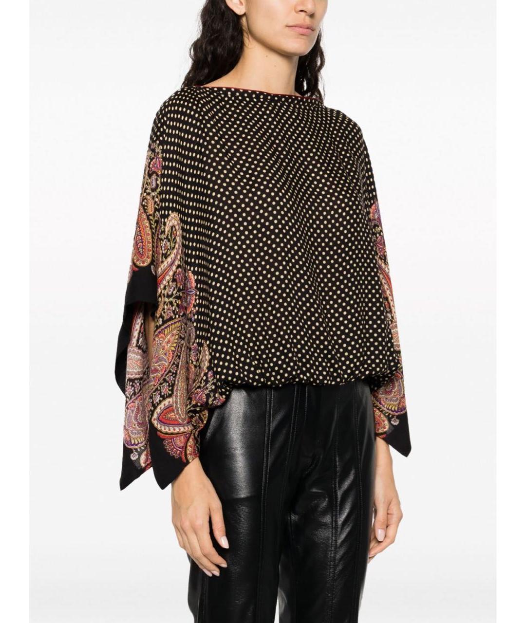 ETRO Мульти шелковая блузы, фото 4