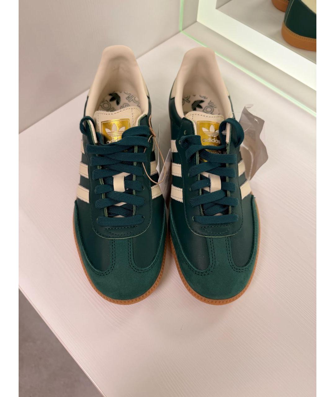 ADIDAS Зеленые кроссовки, фото 2