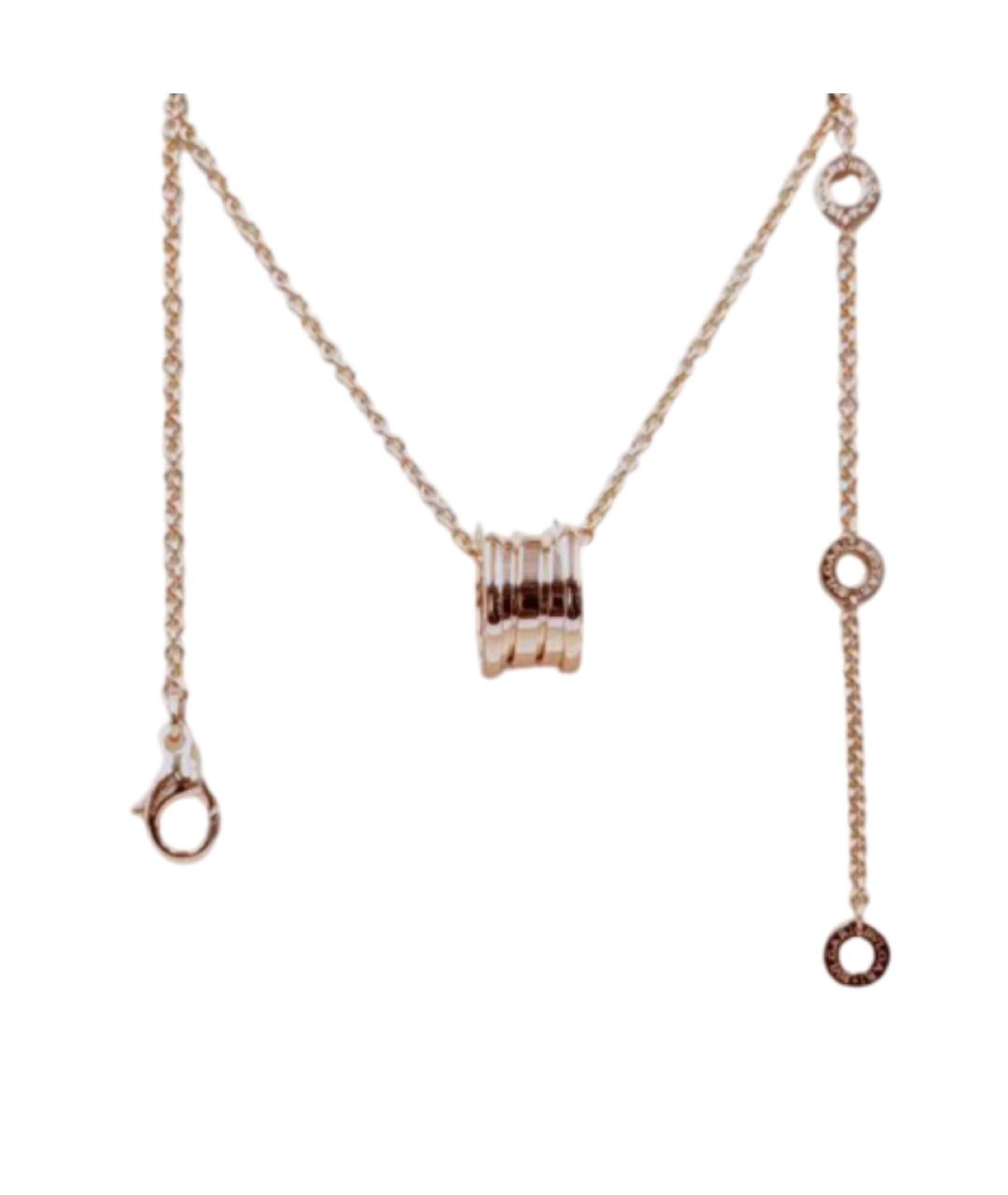 BVLGARI Золотая подвеска из розового золота, фото 1