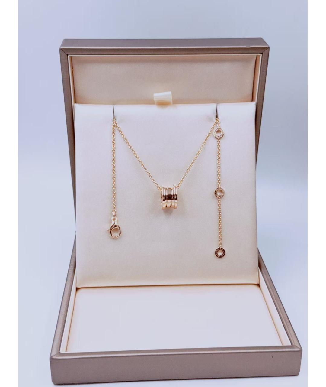 BVLGARI Золотая подвеска из розового золота, фото 2