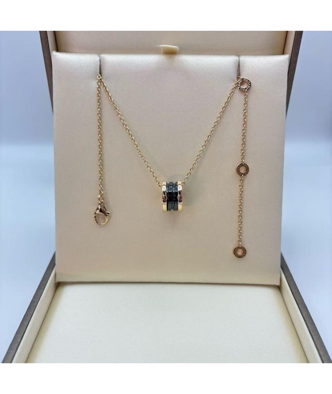 BVLGARI Золотая подвеска из розового золота, фото 3