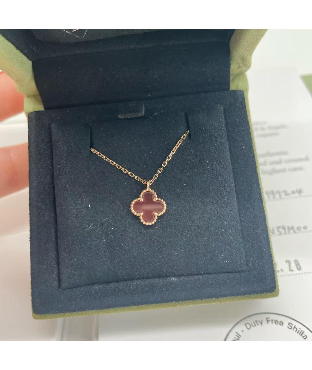 VAN CLEEF & ARPELS Красная подвеска, фото 2