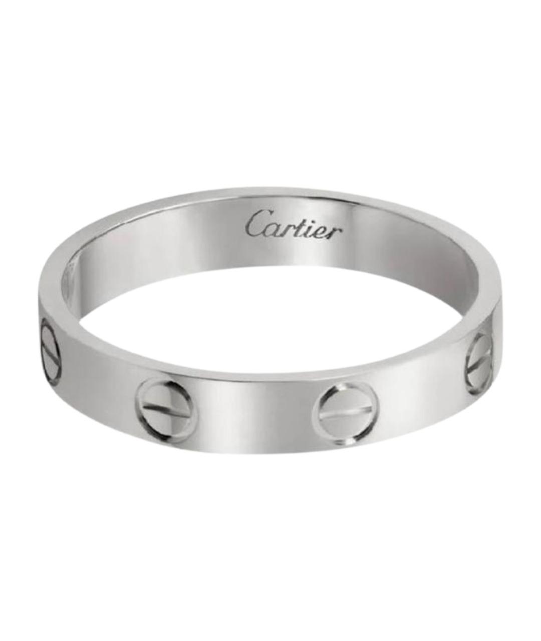 CARTIER Серебряное кольцо из белого золота, фото 1