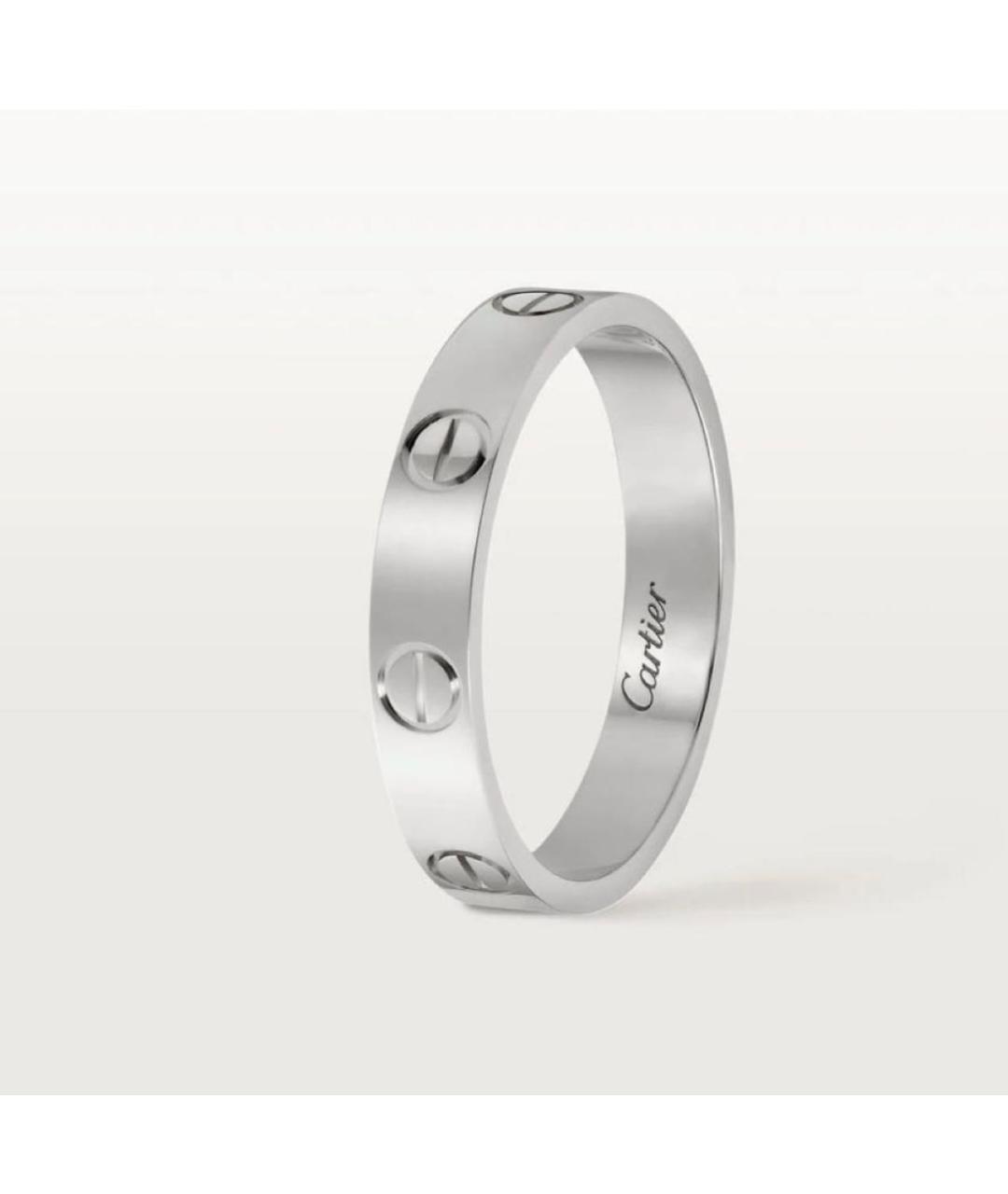 CARTIER Серебряное кольцо из белого золота, фото 2