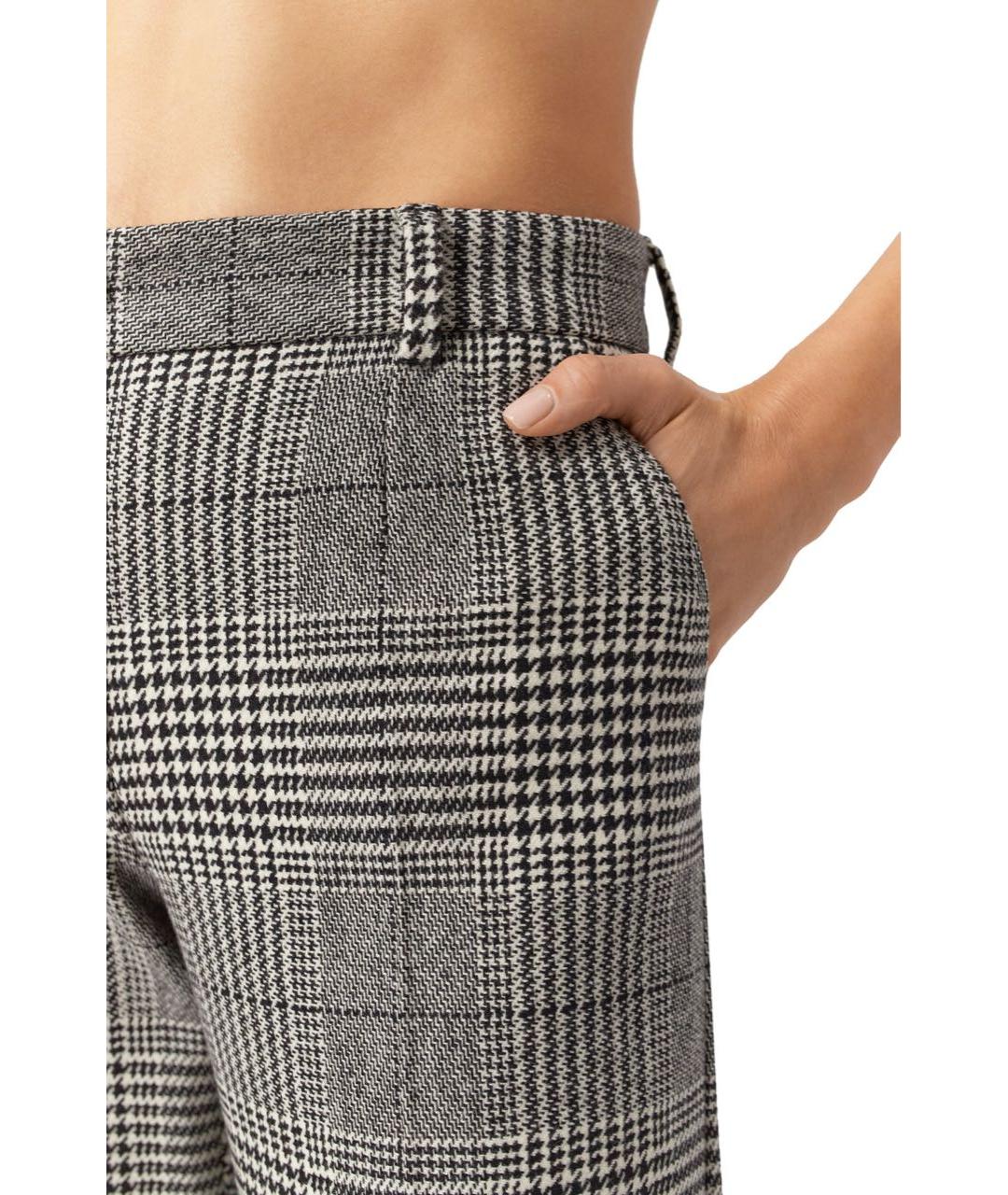 DOLCE&GABBANA Мульти шерстяные брюки широкие, фото 4