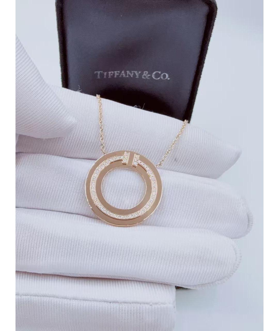 TIFFANY&CO Золотая подвеска из розового золота, фото 3