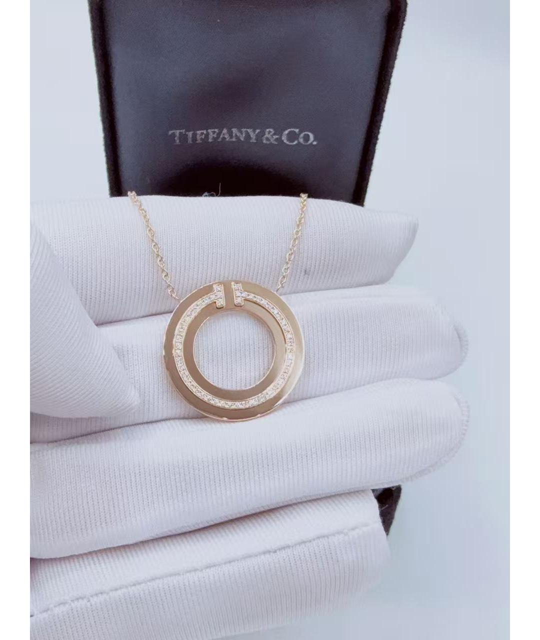 TIFFANY&CO Золотая подвеска из розового золота, фото 4