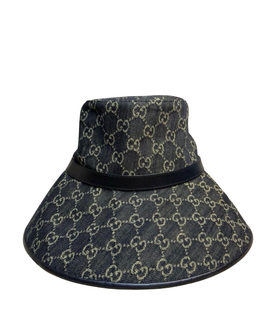 GUCCI Черная панама, фото 1