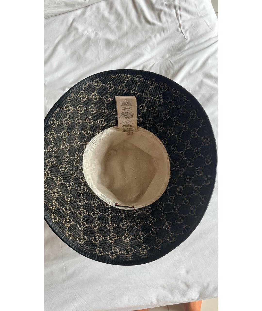 GUCCI Черная панама, фото 6