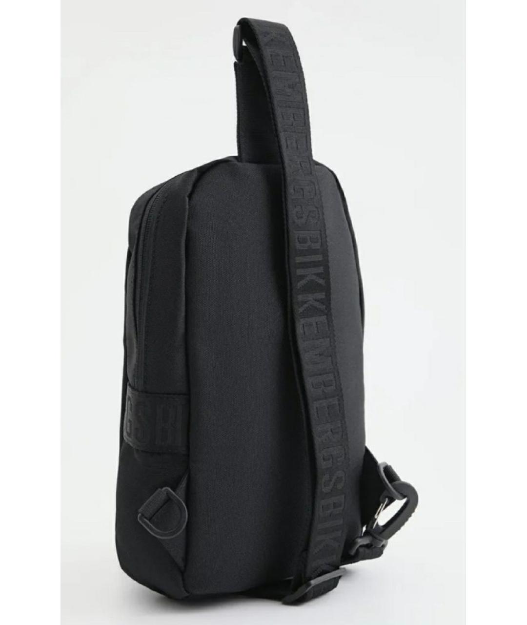 BIKKEMBERGS Черная сумка на плечо, фото 2