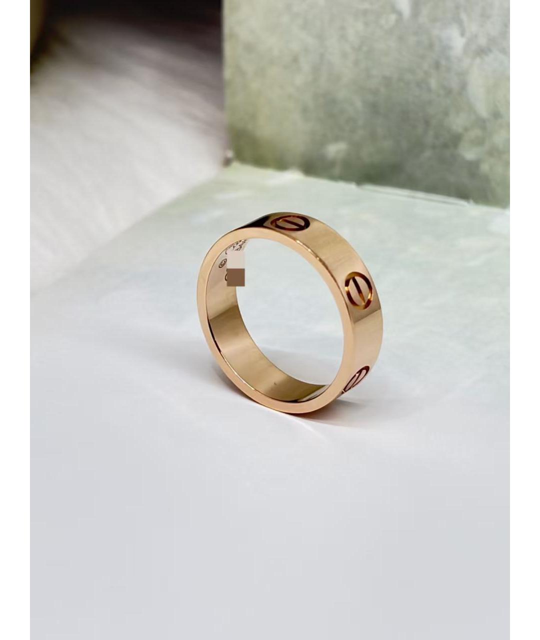 CARTIER Золотое кольцо из розового золота, фото 2