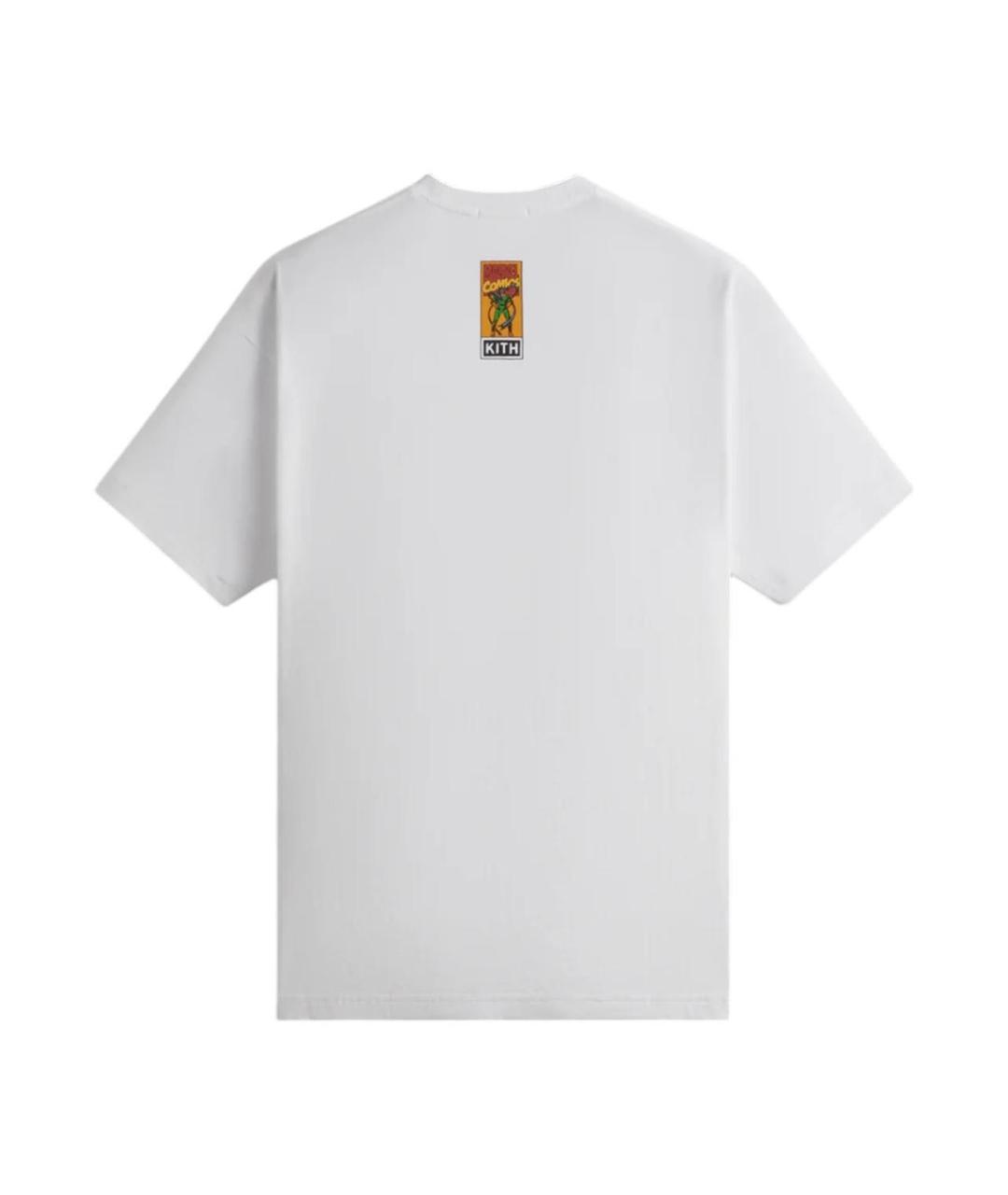 KITH Белая хлопковая футболка, фото 2