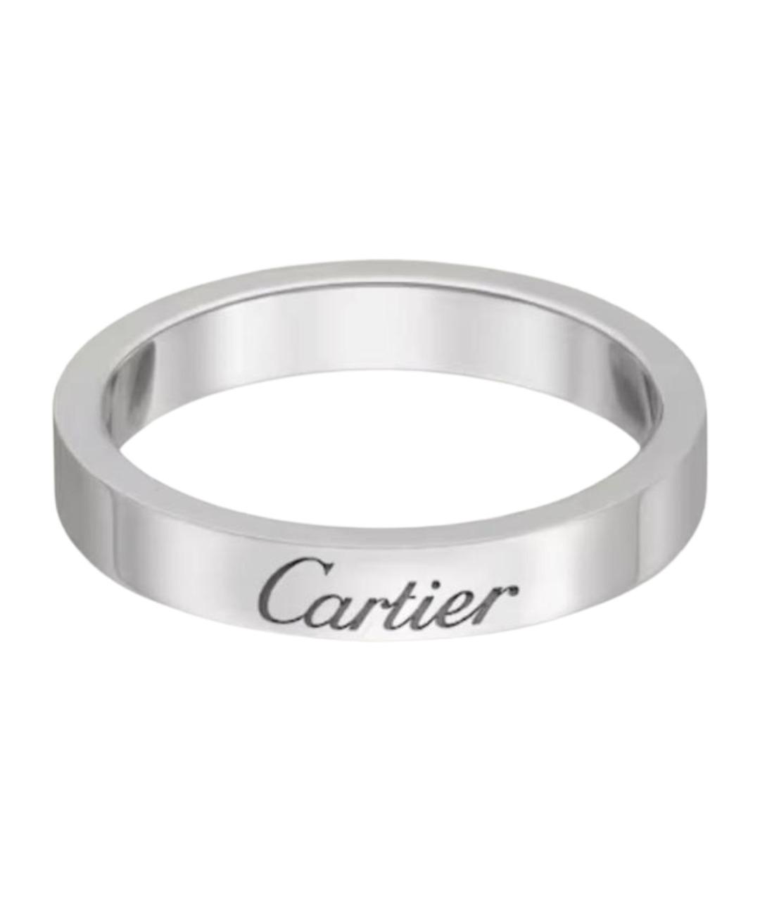 CARTIER Серебряное платиновое кольцо, фото 1