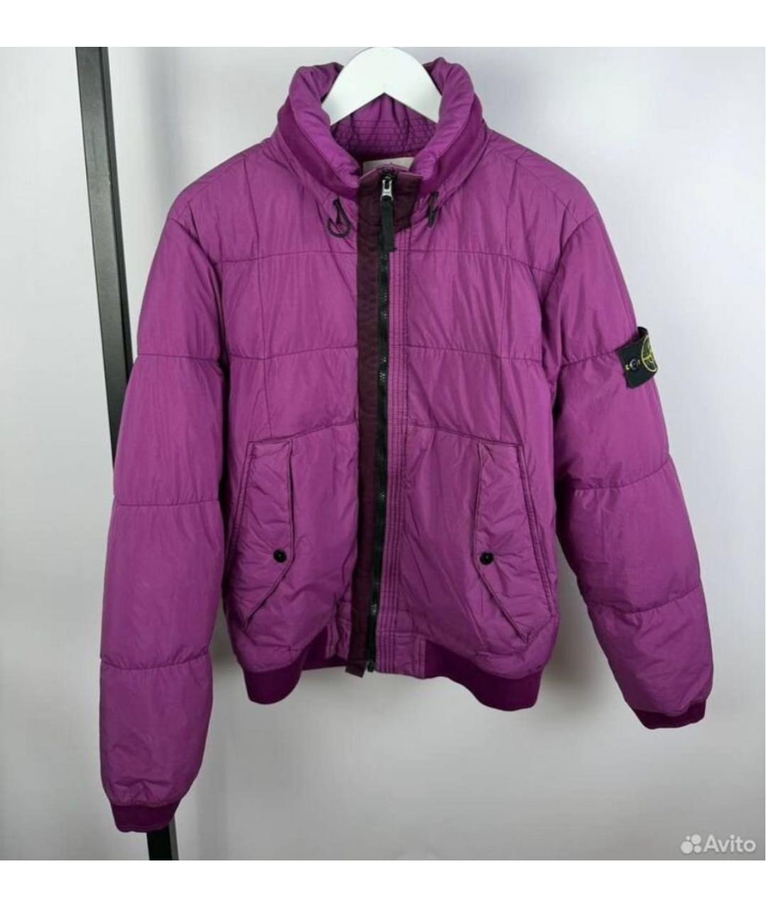 STONE ISLAND Фиолетовая куртка, фото 2