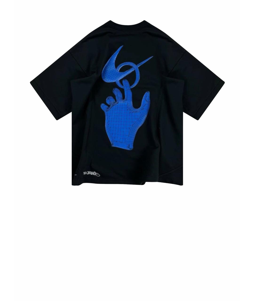 NIKE X OFF-WHITE Черная футболка, фото 1