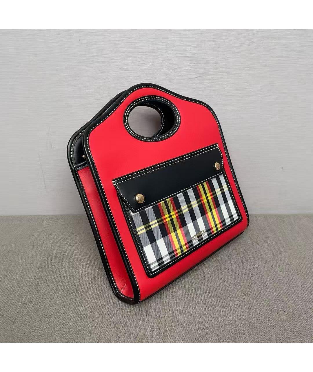 BURBERRY Мульти кожаная сумка через плечо, фото 6