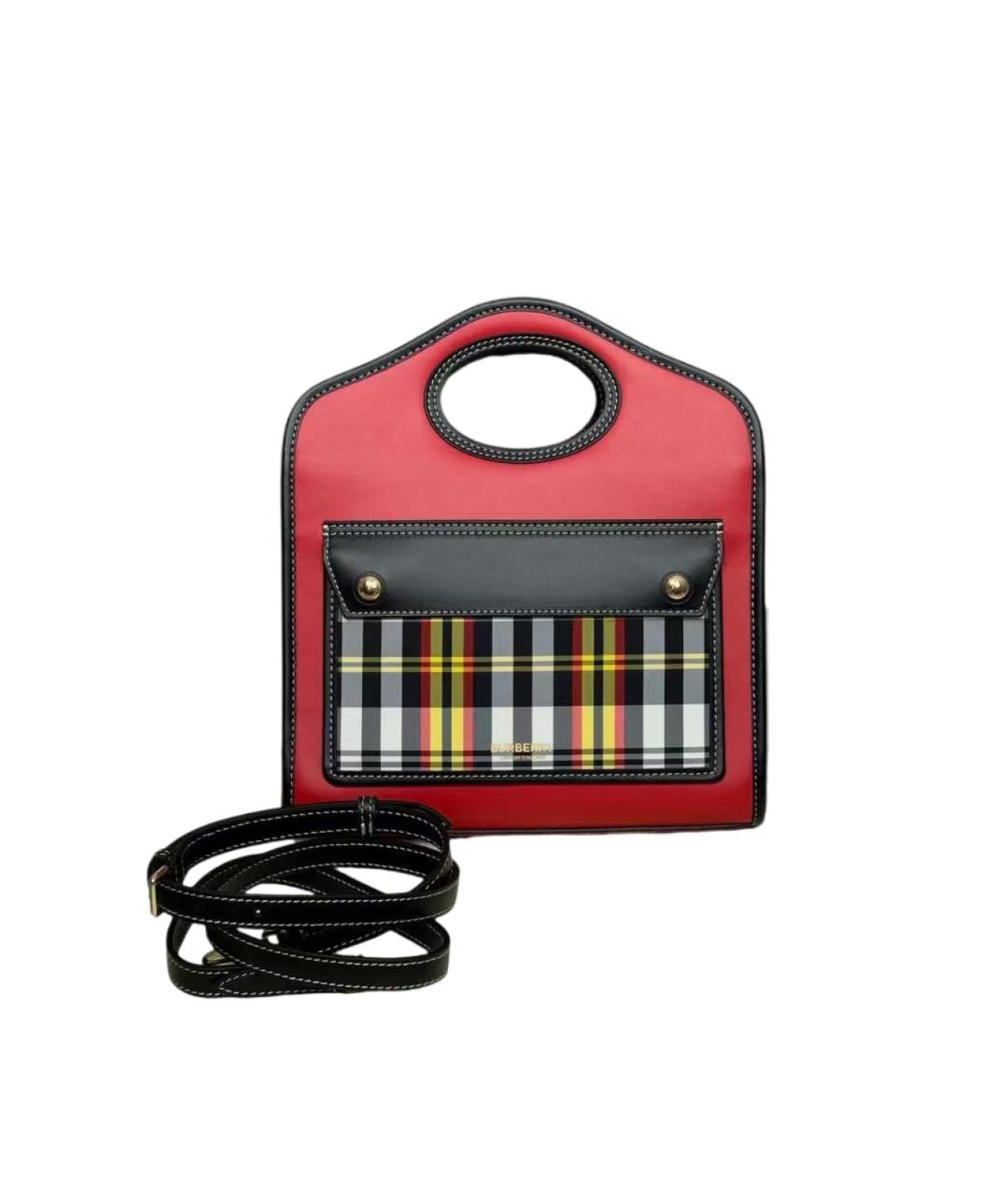 BURBERRY Мульти кожаная сумка через плечо, фото 7